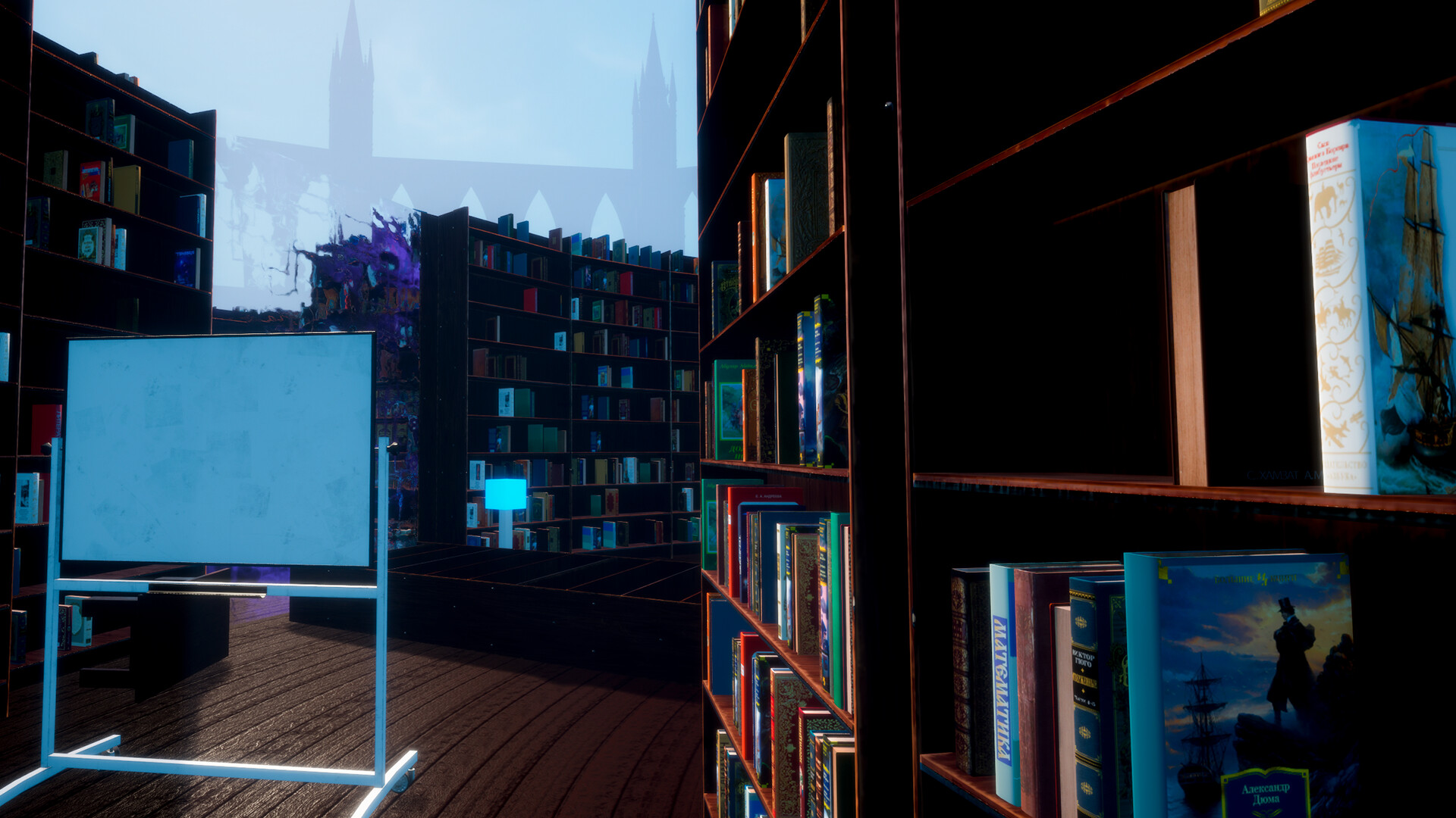 通往未知區域的大門，門上刻有複雜的花紋