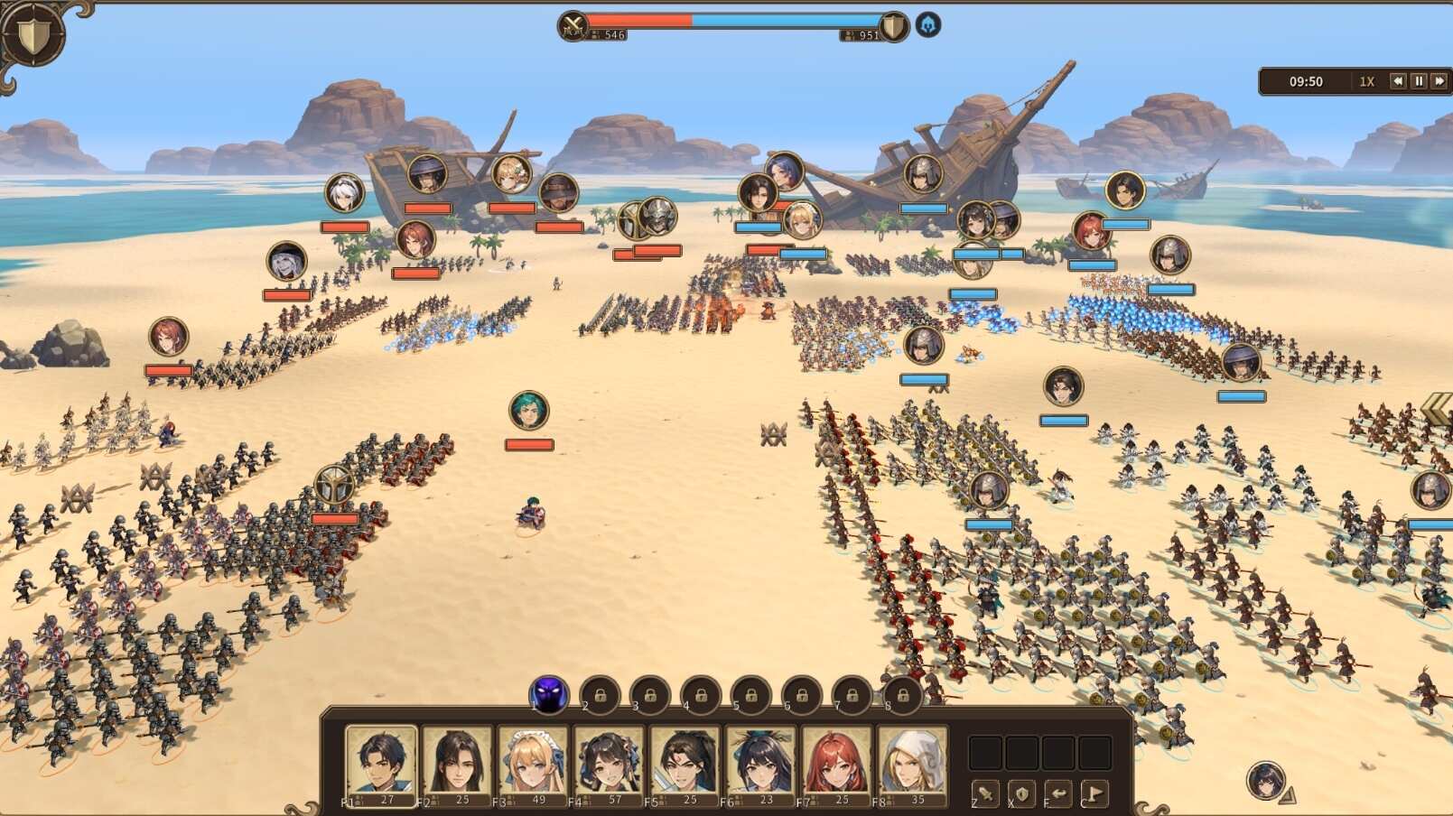 指揮千軍萬馬的宏大戰場