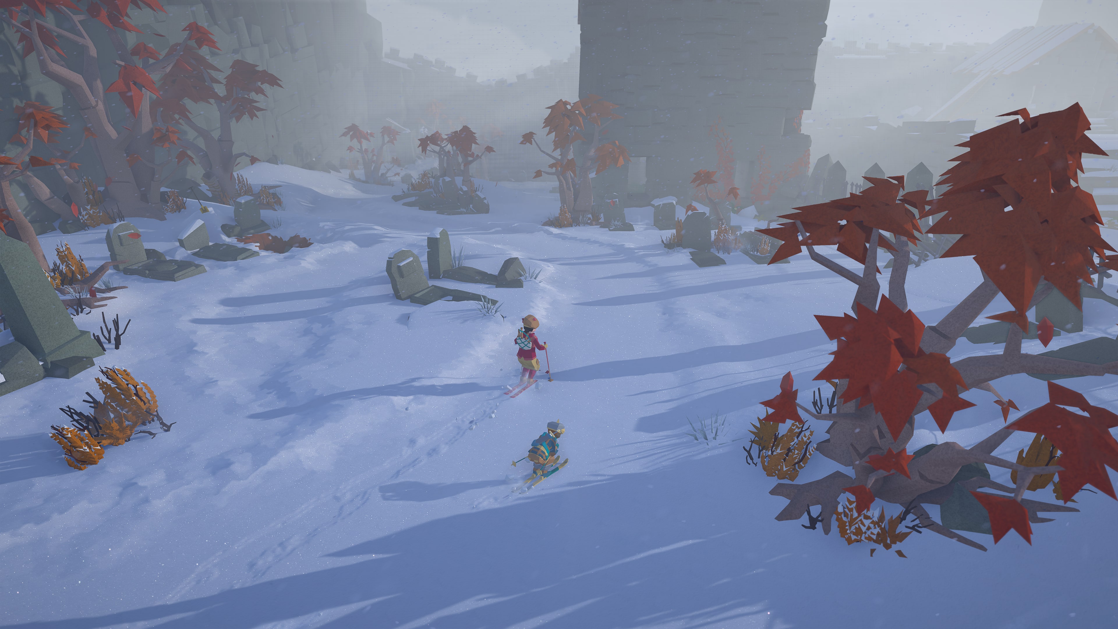 玩家们在赛道上互相追逐