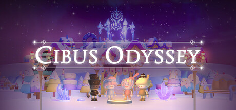 Cibus Odyssey 遊戲主視覺圖，展現了充滿活力的 VR 派對桌遊氛圍