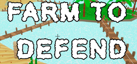 Farm To Defend 遊戲主視覺圖，展示了色彩鮮豔的奇幻塔防世界
