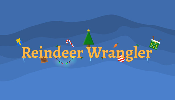 遊戲宣傳圖，聖誕老人與馴鹿的冒險旅程即將展開