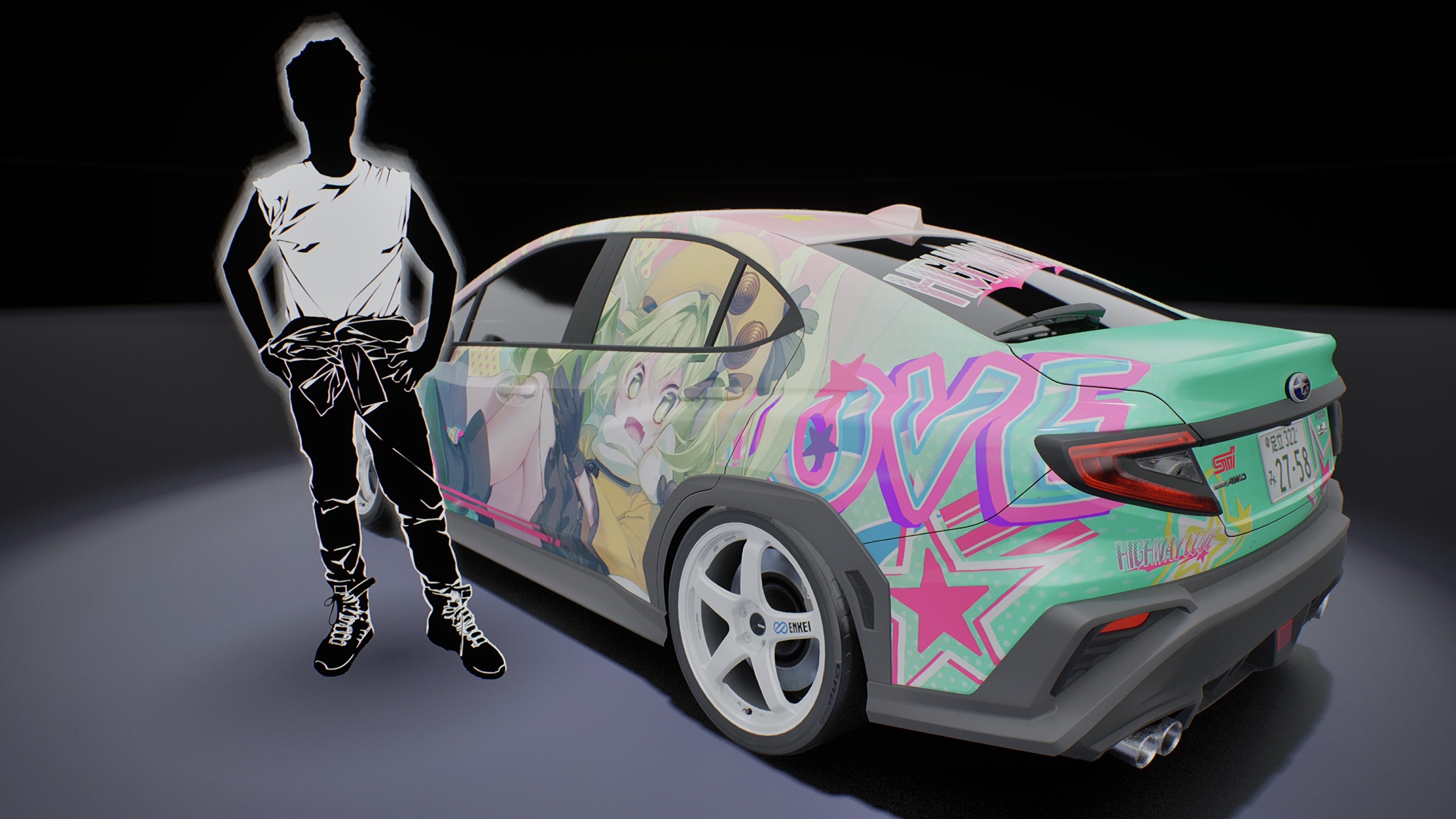 閃爍車燈是向對手發起挑戰的信號