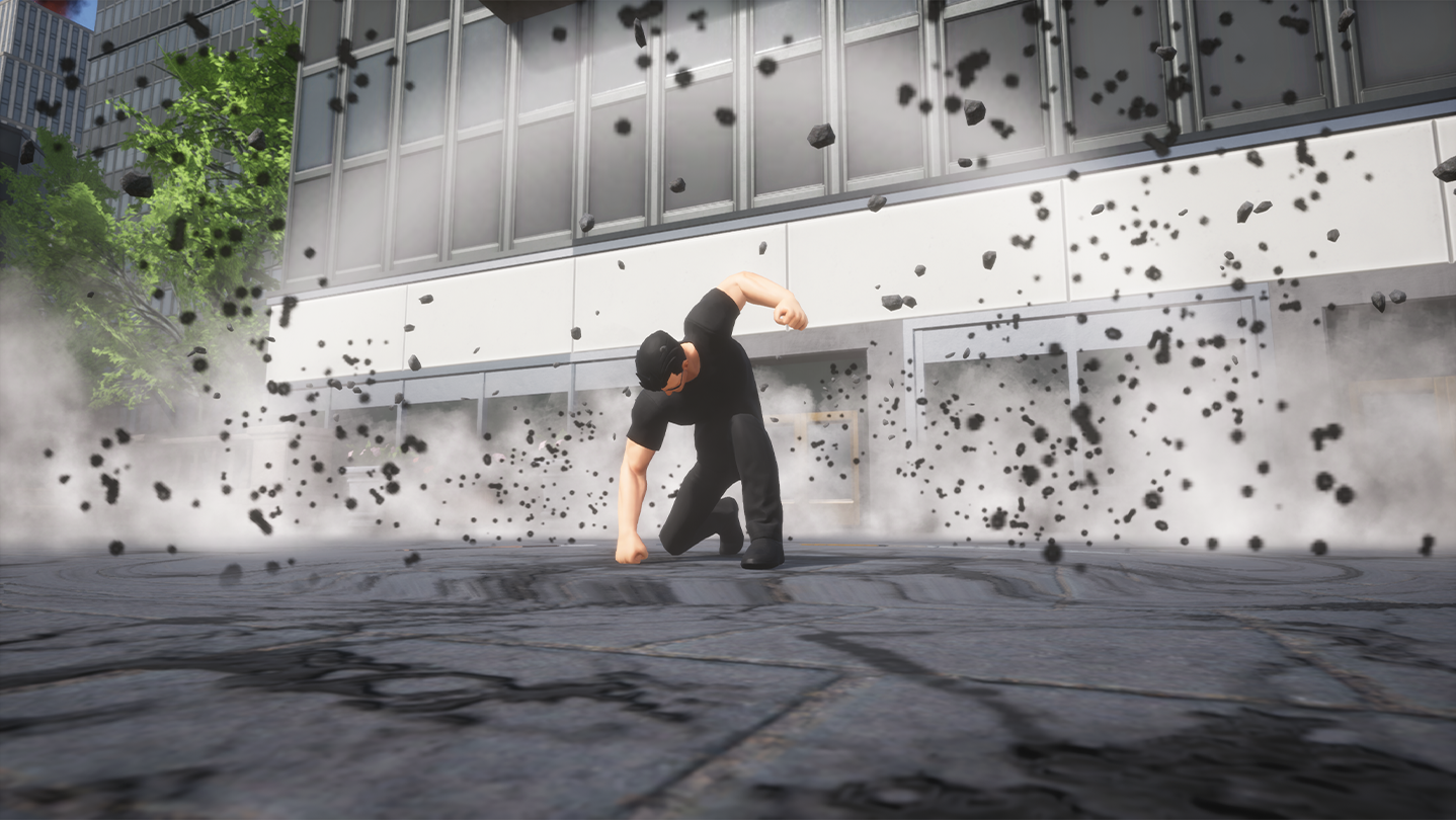 《UNDEFEATED》的城市俯瞰場景