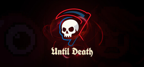 Until Death 遊戲主視覺圖，展現了暗黑幻想風格的孤獨戰士