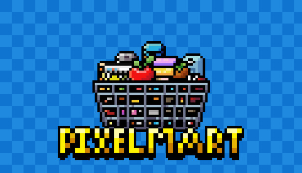像素超市 (Pixel Mart) 宣傳圖,色彩鮮豔的像素風格讓人眼前一亮