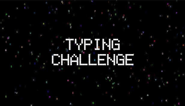 Typing Challenge 宣傳圖,簡約風格令人印象深刻