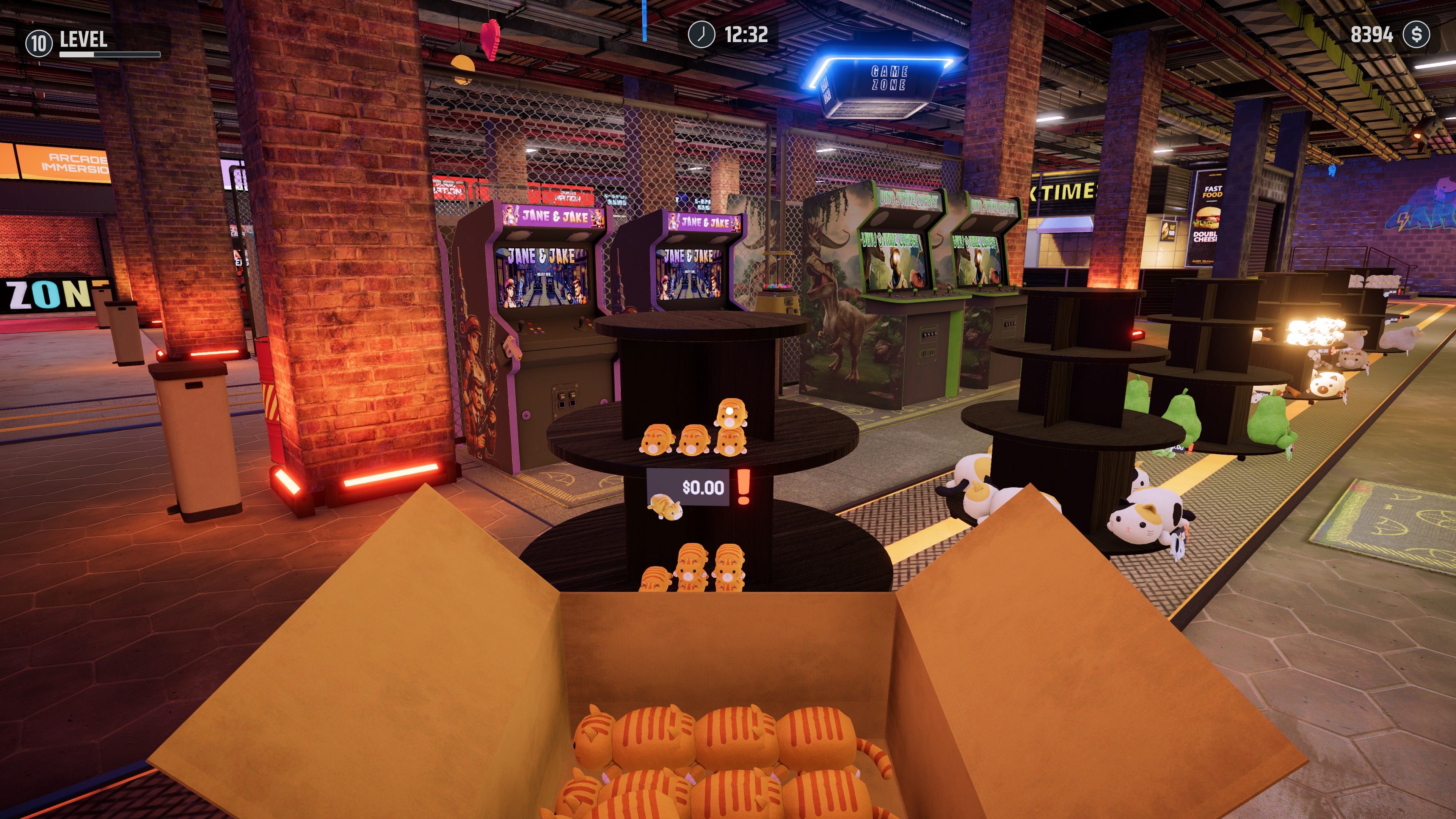 遊戲中多樣化的街機機台