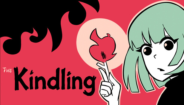 The Kindling 的藝術宣傳圖，強調了孤獨與火焰的主題。