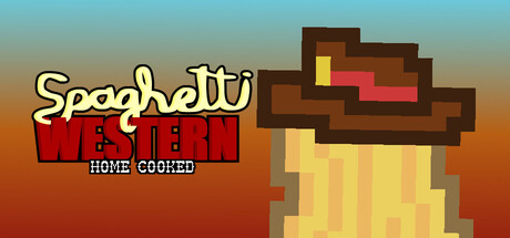 《家常義大利麵西部片》遊戲主視覺圖