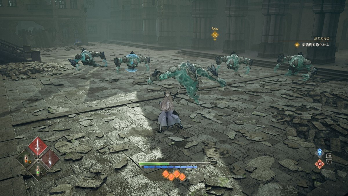 玩家將在戰場上面對成群的敵人。