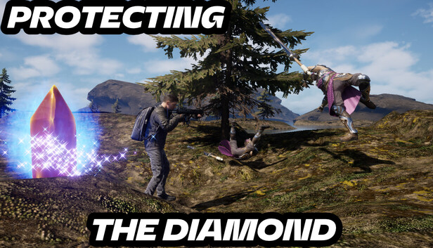 遊戲宣傳圖，展示了標題與核心角色