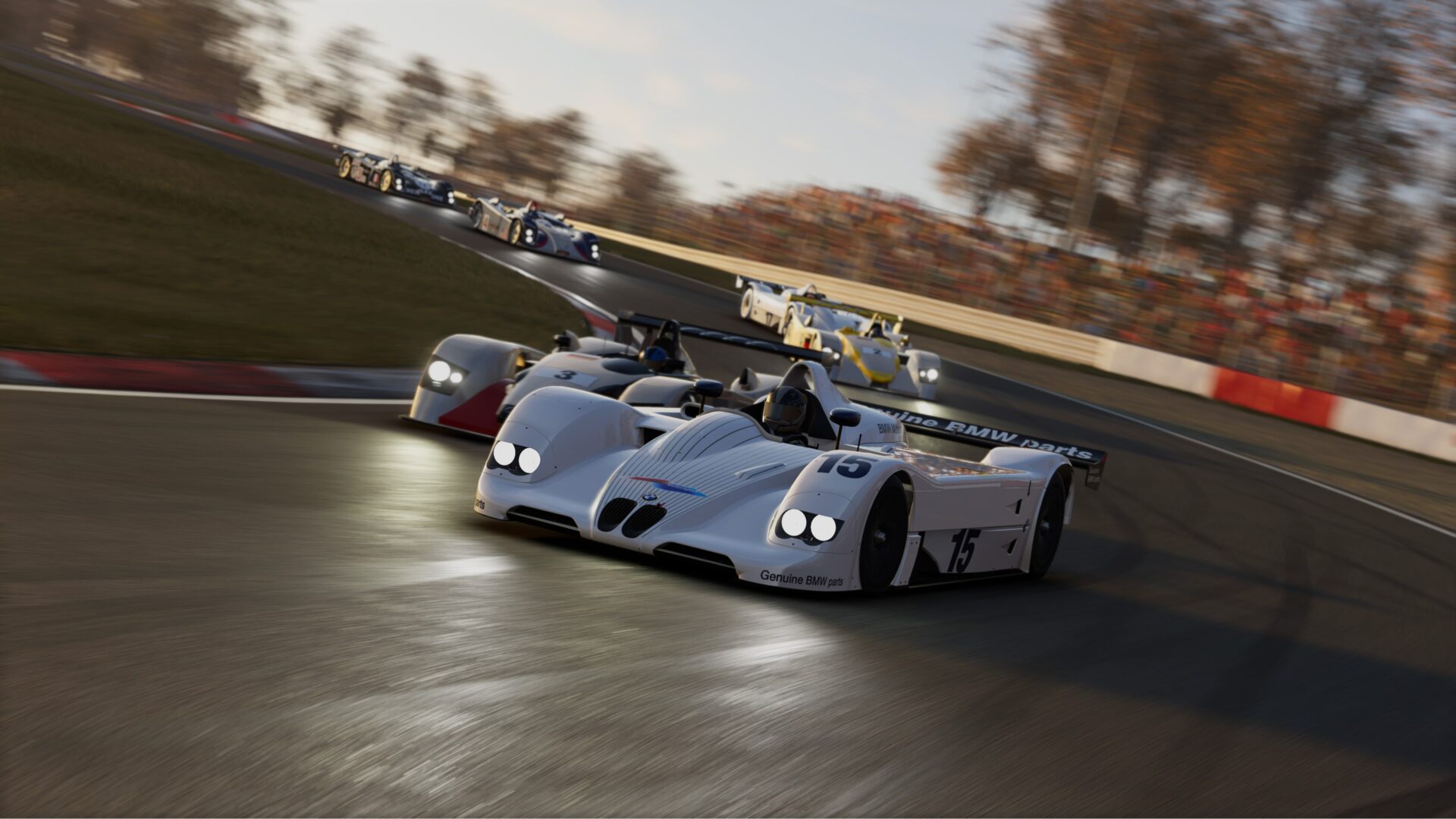 Project Motor Racing 遊戲中的駕駛艙視角