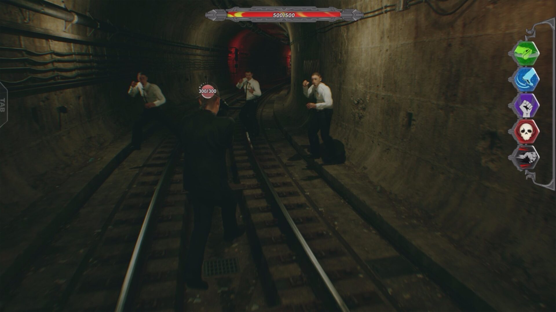 主角中村魁人準備戰鬥的畫面