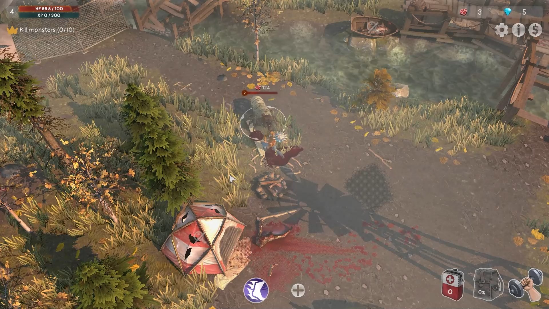 遊戲中的環境細節,展現出荒涼與危險