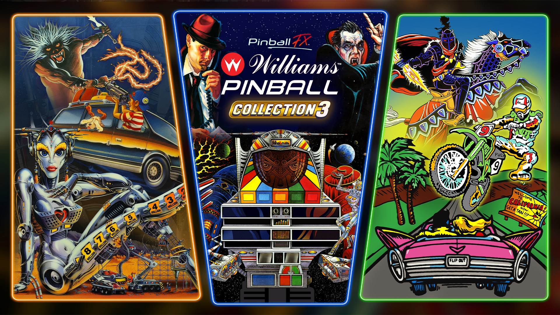 Pinball FX - Williams™ Pinball Collection 3 遊戲主視覺圖