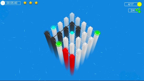 Connect It! 遊戲截圖：挑戰升級