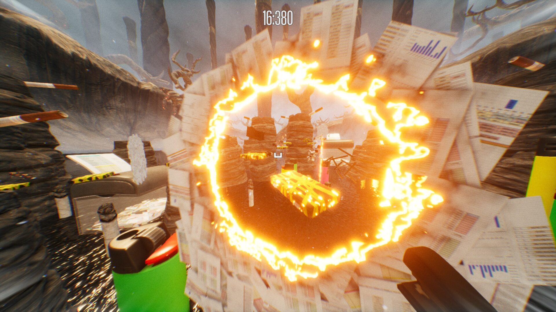 遊戲中充滿各種移動平台和機關