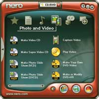 Nero StartSmart 應用程式介面