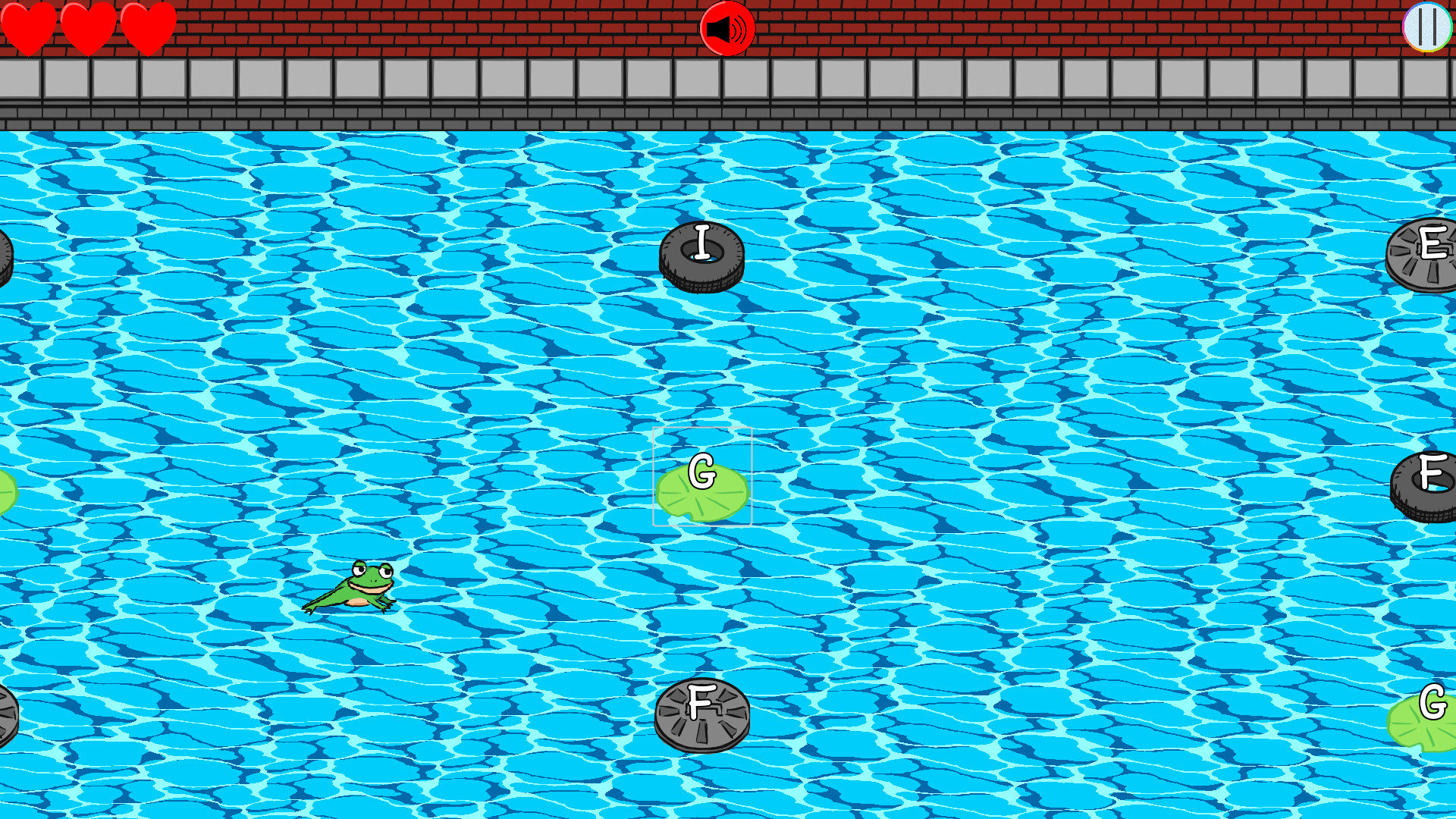 遊戲截圖:展示了另一個迷你遊戲的場景,色彩鮮明適合兒童觀看