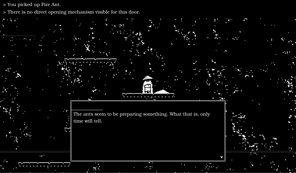 遊戲中展現的獨特單色像素藝術風格與環境氛圍