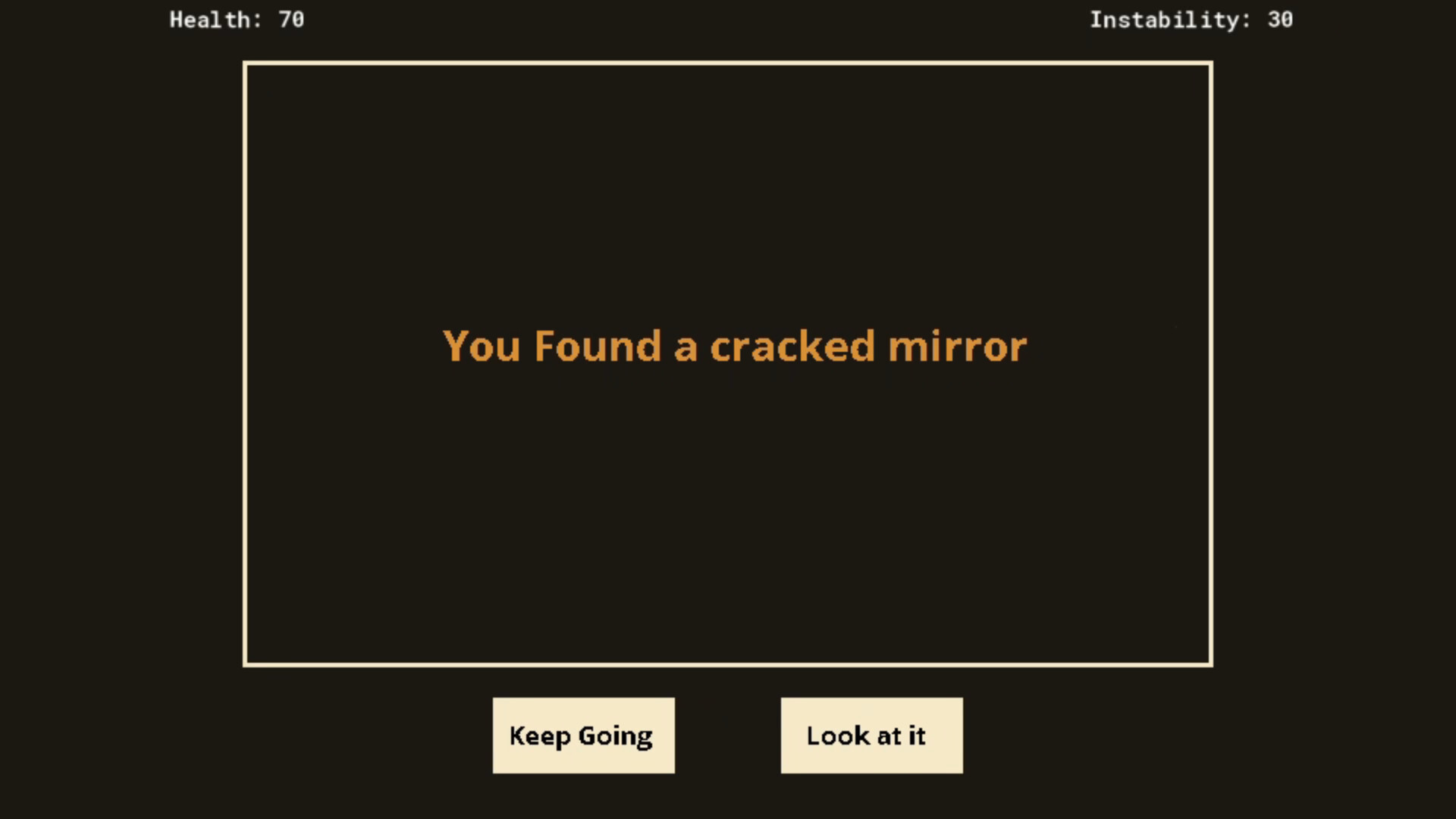 遊戲截圖：壓抑的走廊場景