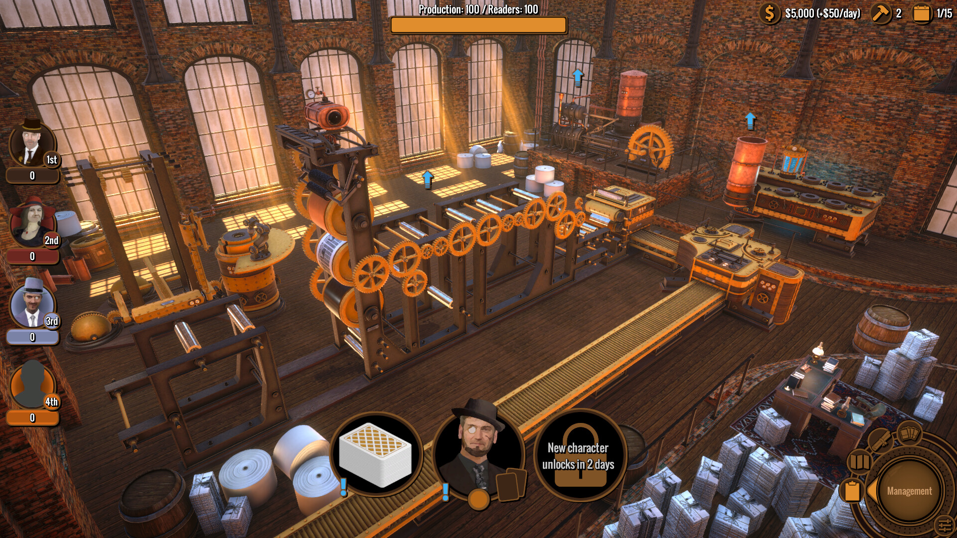 遊戲中的卡牌管理介面，展示了角色卡與行動卡的組合策略