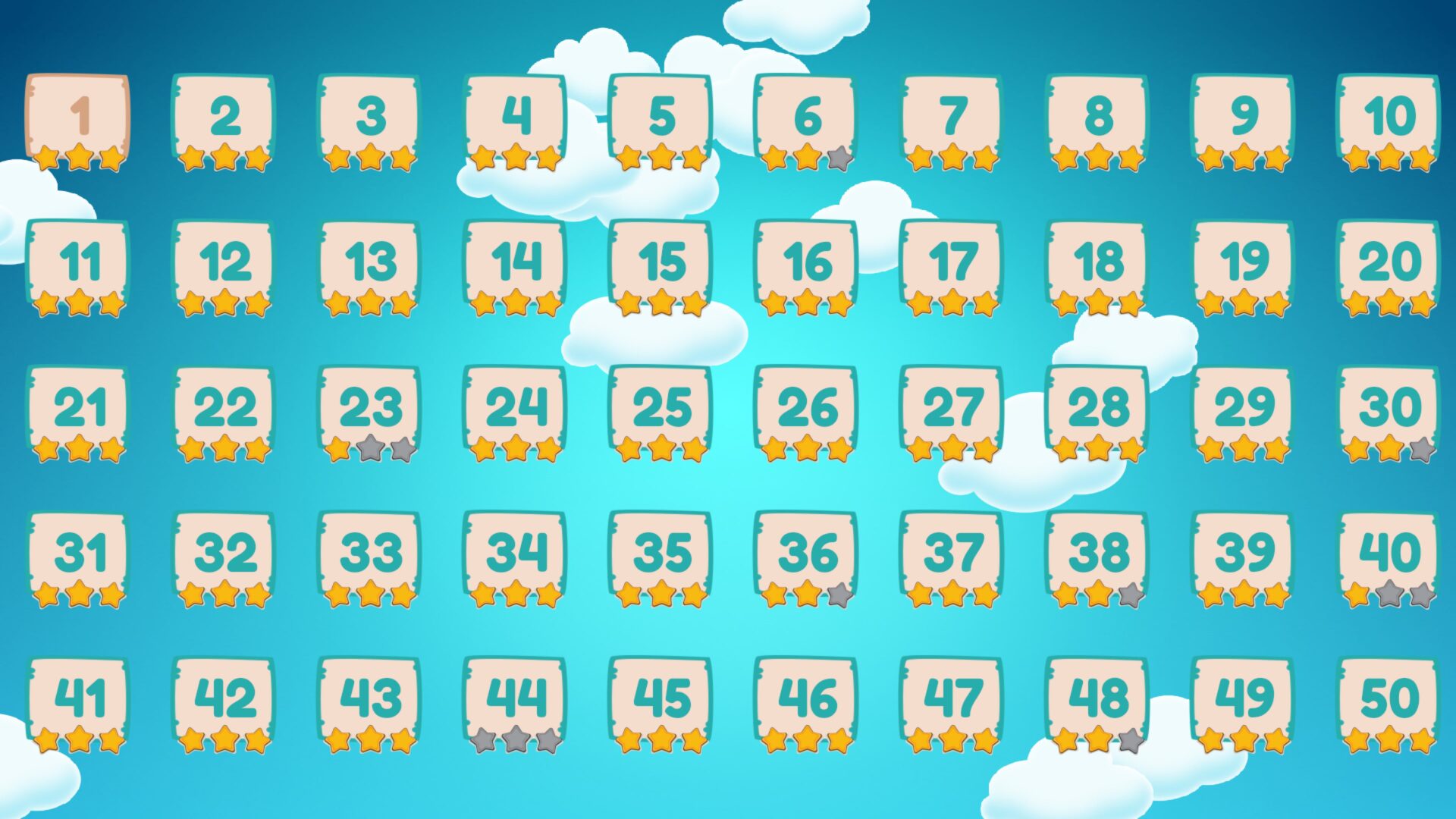 遊戲中一個複雜關卡的截圖，需要玩家精心規劃路徑。