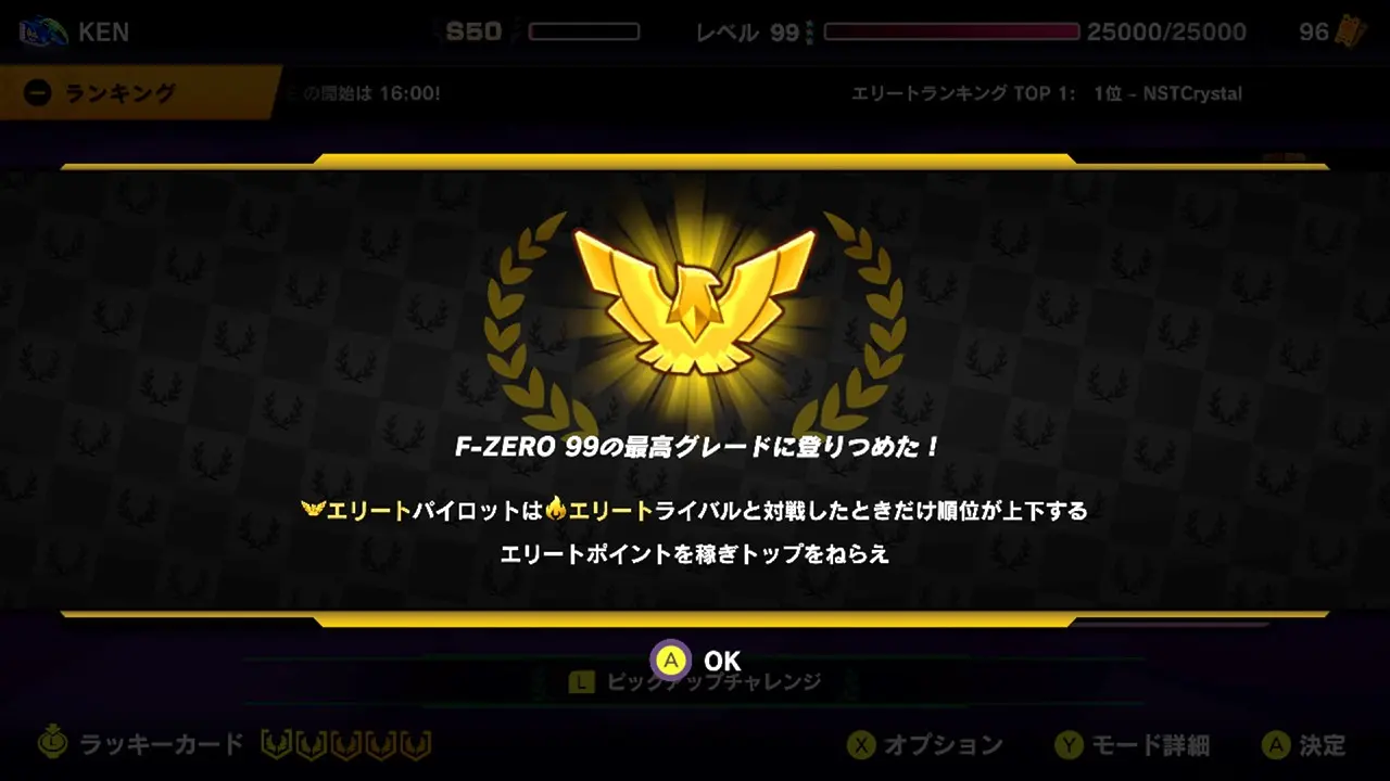 菁英稱號示意圖