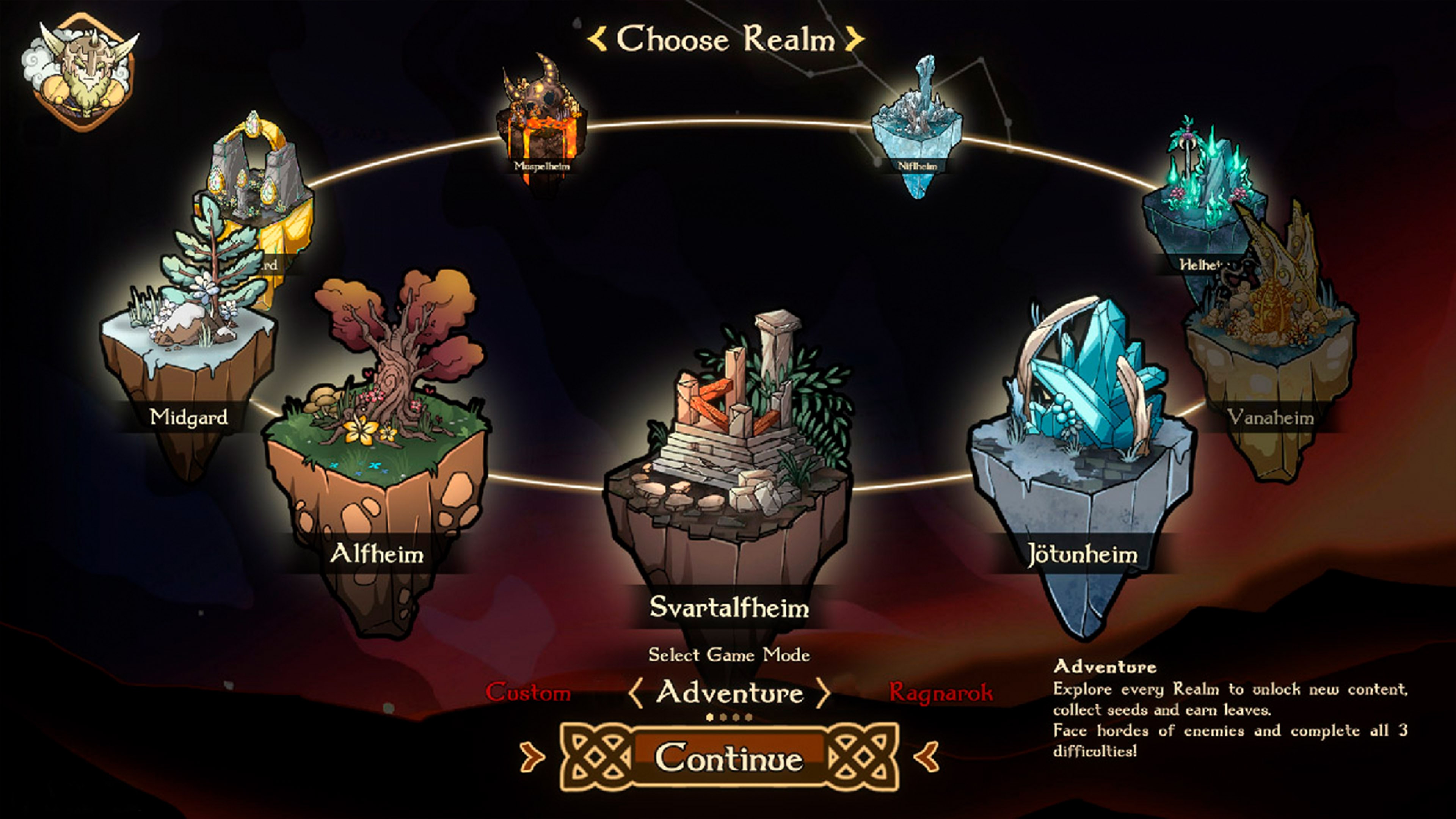 《北歐之燼》遊戲介面