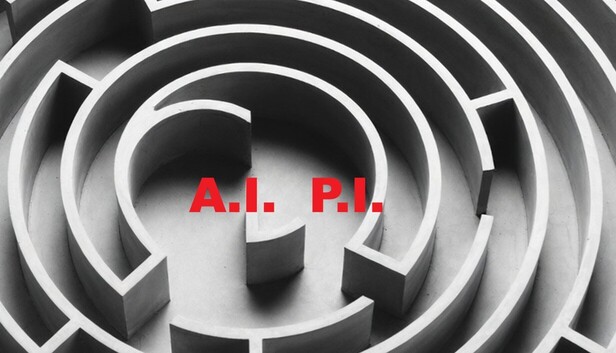 A.I. P.I. 宣傳圖，強調了人工智慧與私家偵探的結合