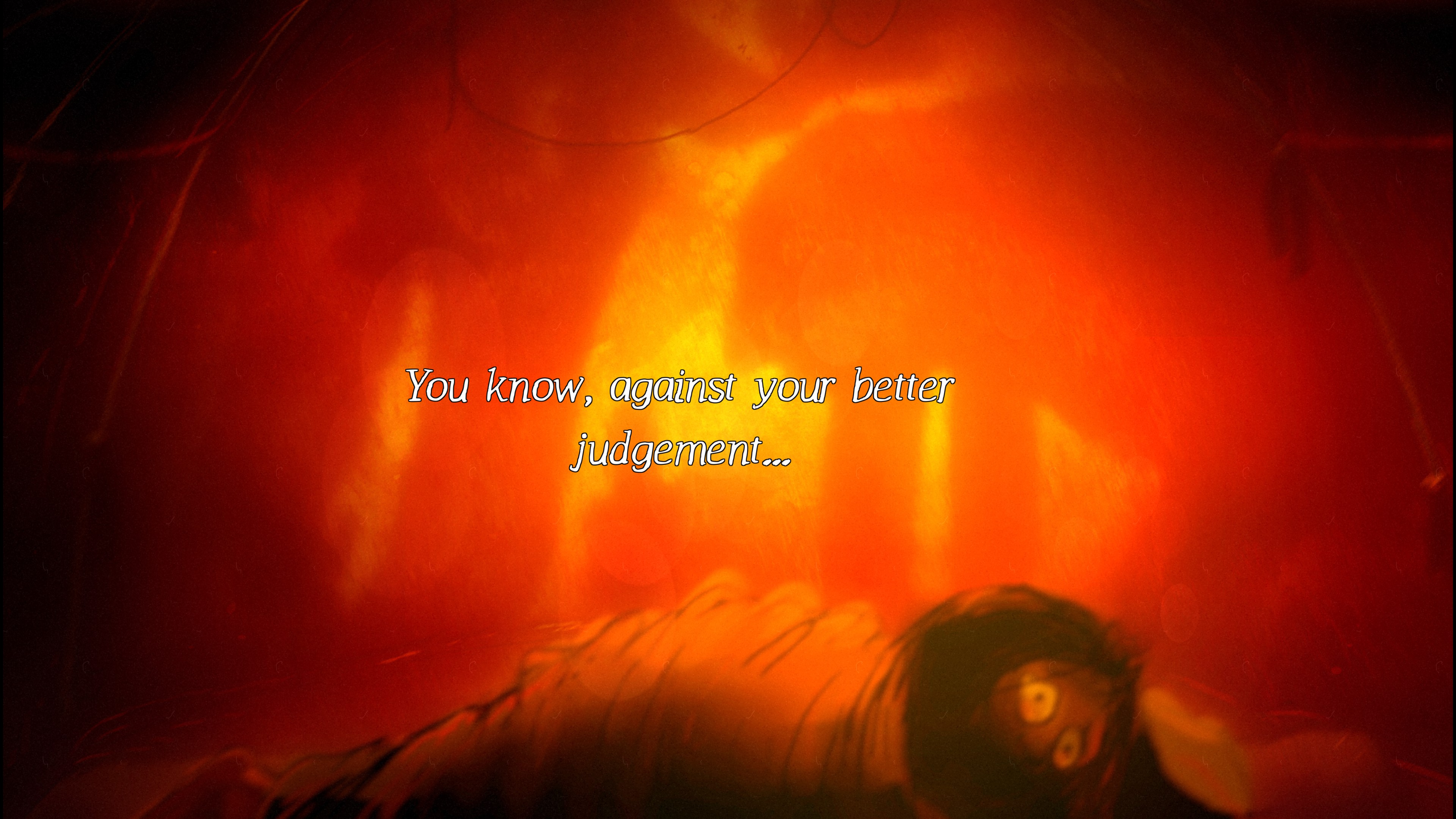 孩子們無意中聽到許多大人的對話。