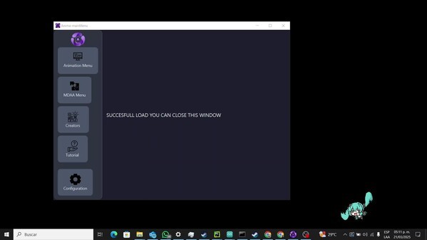 使用者透過 Anima Engine 打造個性化桌面