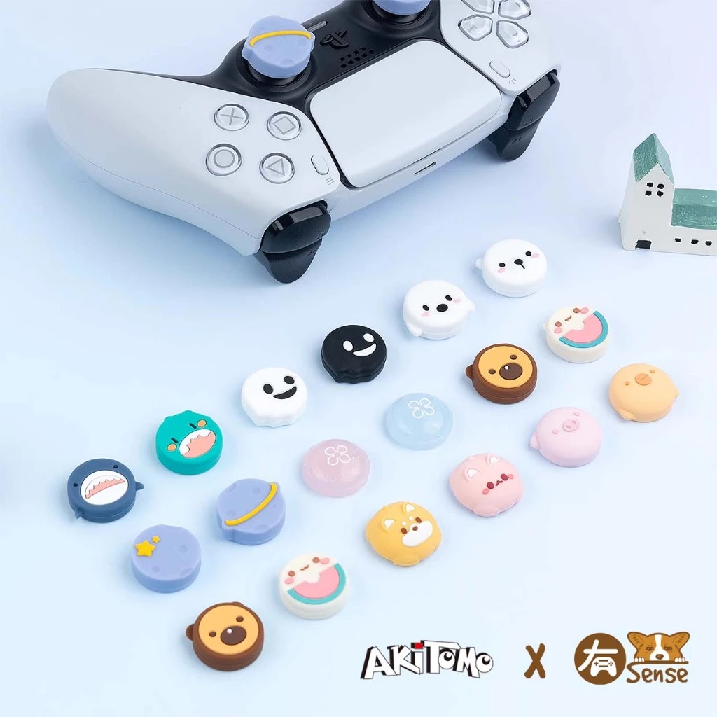 PS5 與 Switch 玩家必備!2026 萌系搖桿帽推薦:提升電競操控手感並告別手把磨損
