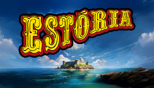 Estória 遊戲宣傳圖，主角 Luna 眺望遠方，充滿冒險氣息