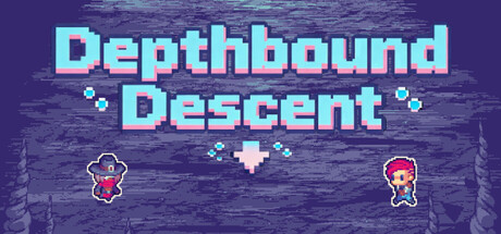 Depthbound Descent 遊戲主視覺圖,展示了深邃的地下城冒險氛圍