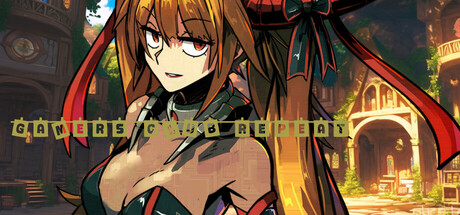 Gamers Club Repeat 遊戲主視覺圖,展現了獨特的日系 RPG 風格