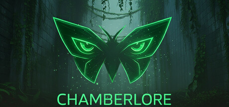 《Chamberlore》遊戲主視覺圖,展現了神秘的實驗室氛圍