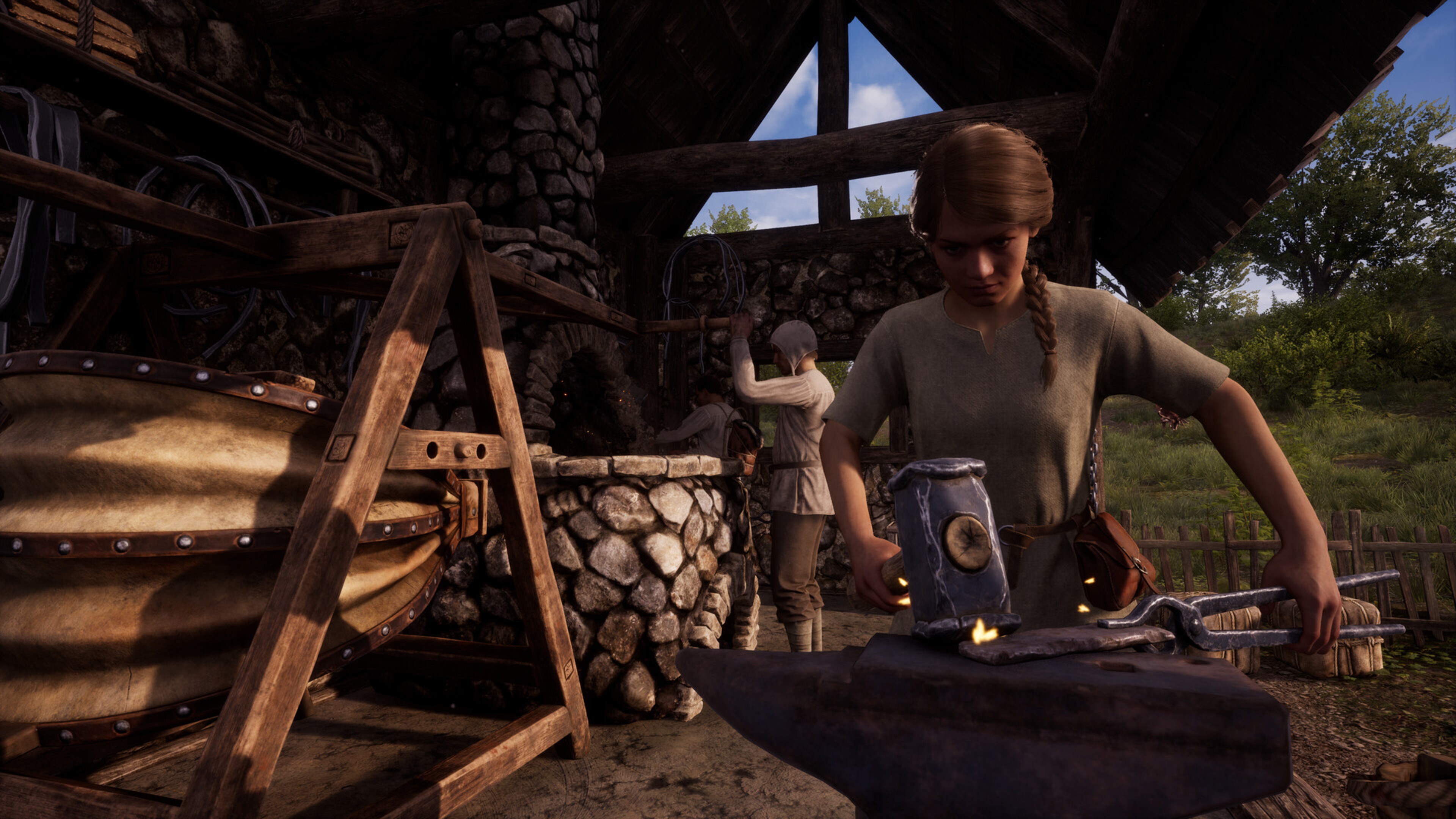 中世紀王朝建設村莊