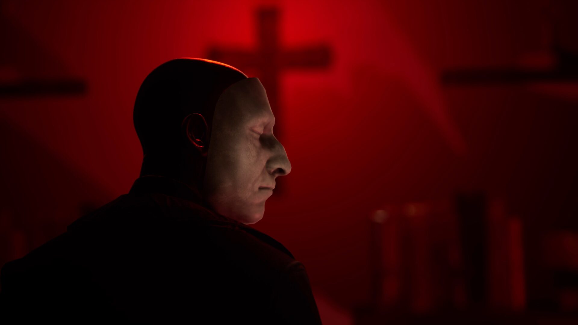 遊戲中的光影效果強化了驚悚氛圍