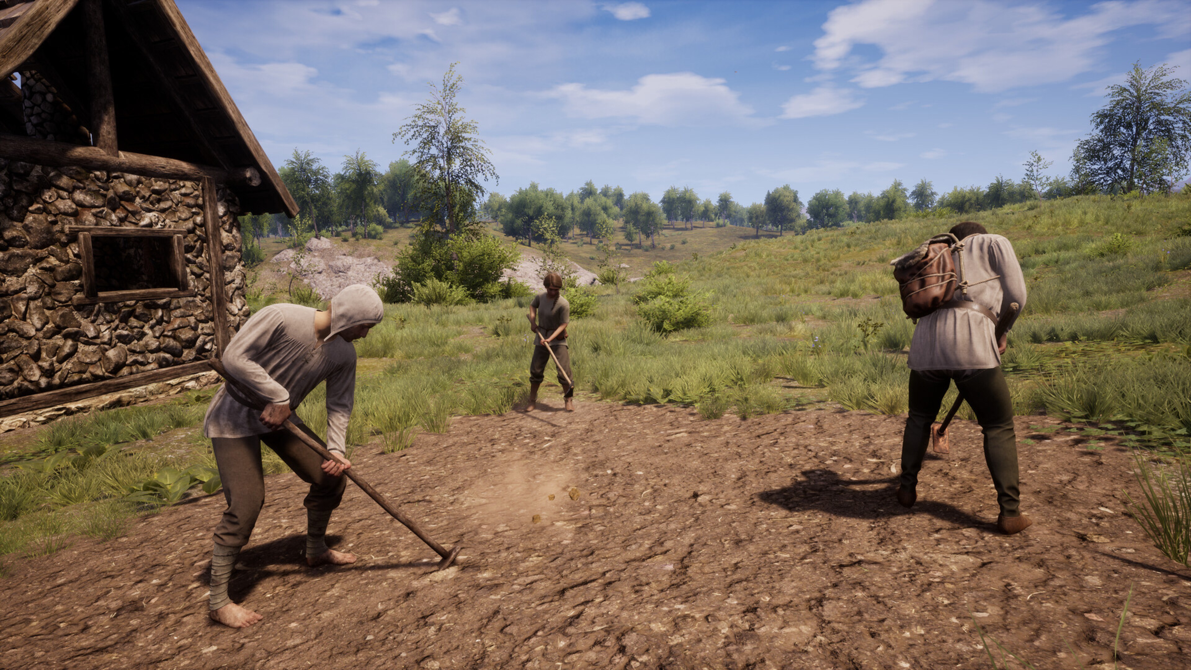 多人合作模式讓玩家能與好友共同建設。