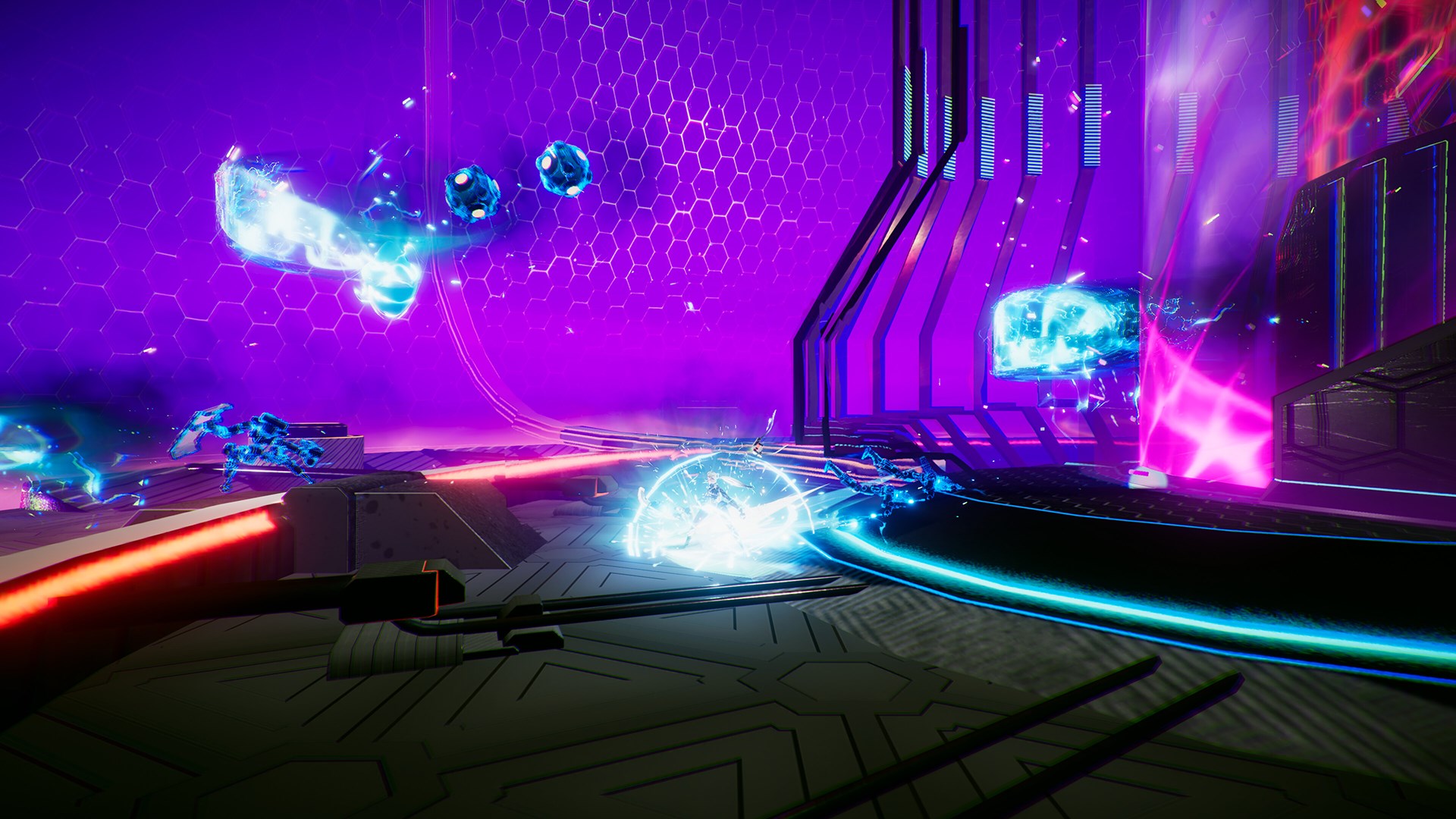 充滿挑戰的平台跳躍關卡，考驗玩家的操作技巧。