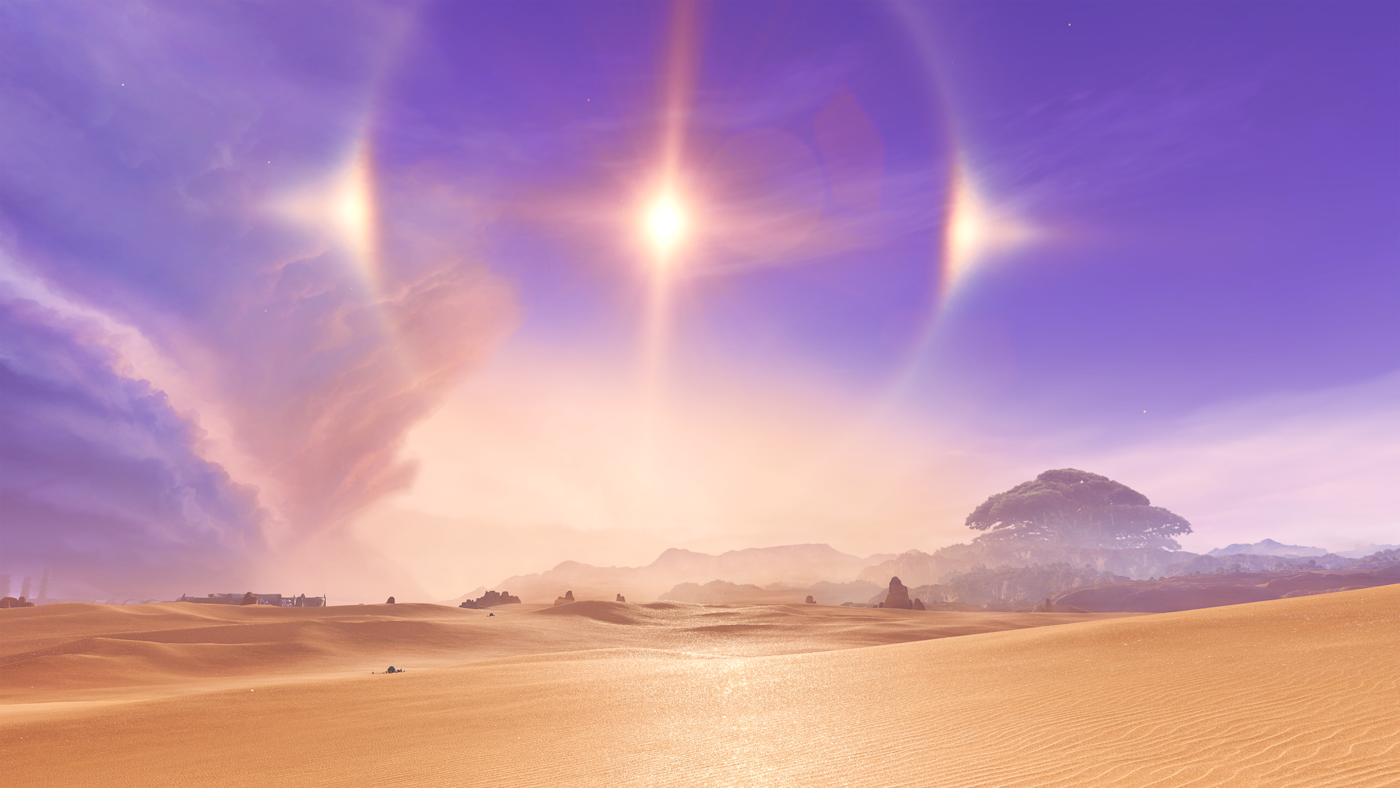 廣闊的沙漠地帶