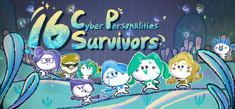 16 Cyber-Personalities: Survivors 遊戲主視覺圖