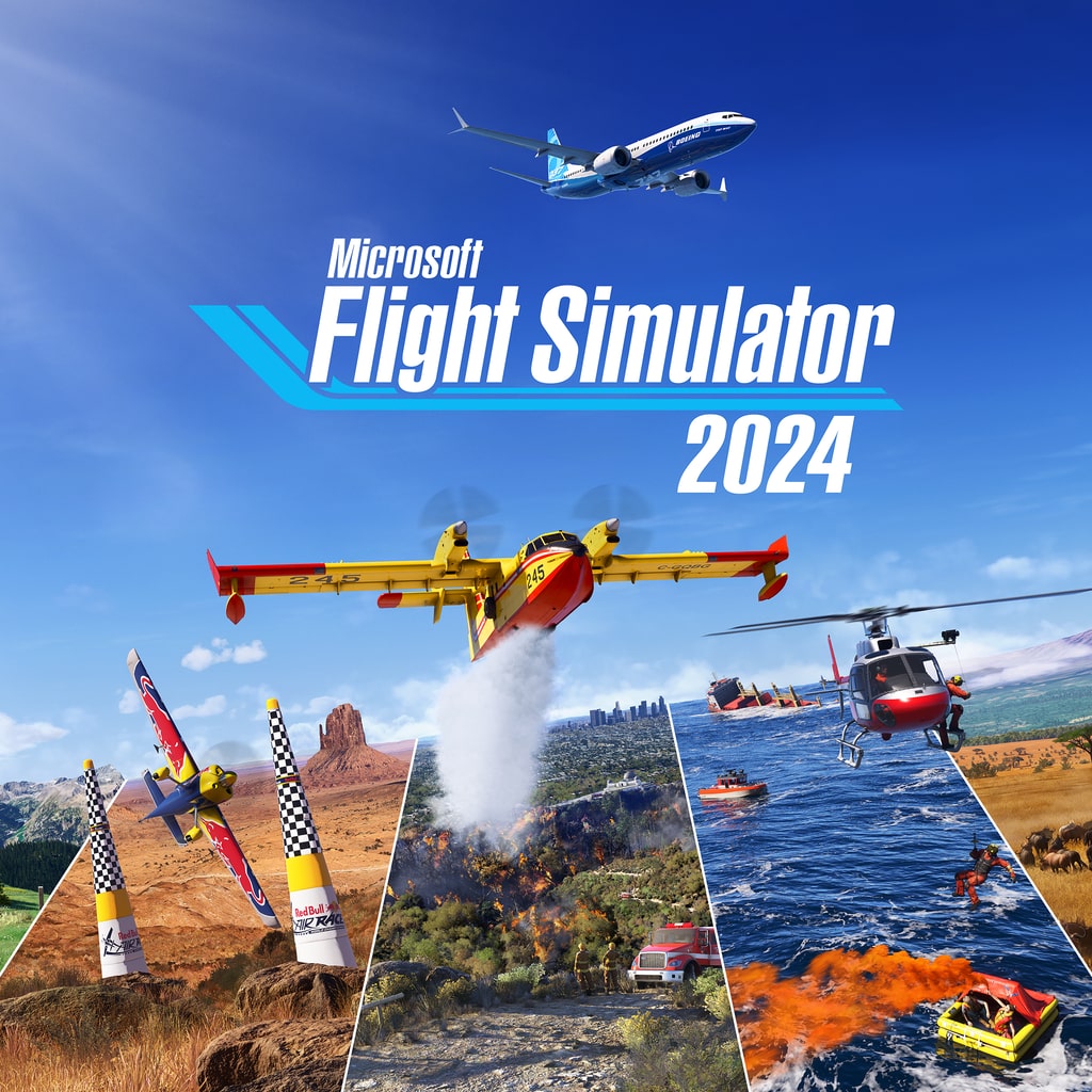 《Microsoft Flight Simulator 2024》遊戲主視覺