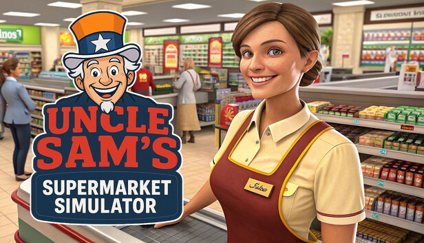Uncle Sam's Supermarket Simulator 遊戲封面