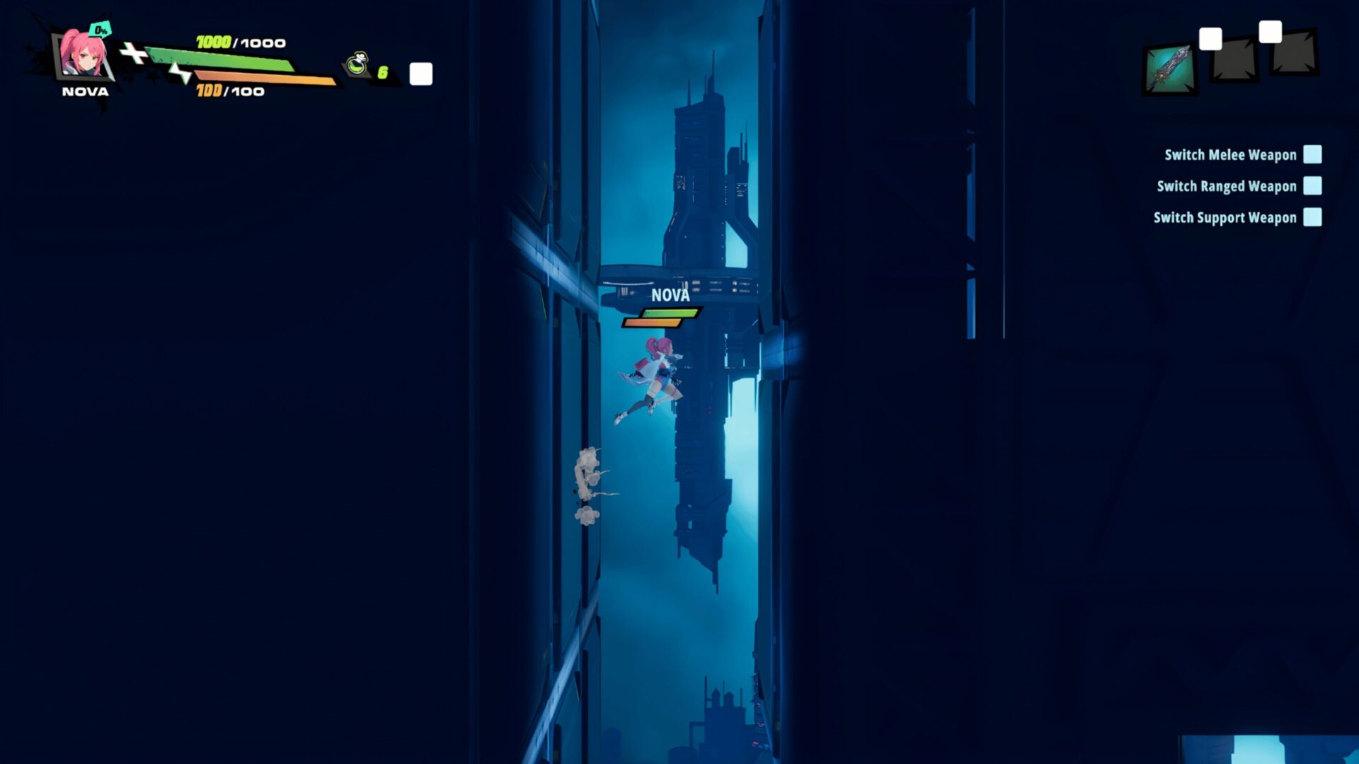 Reloadian 戰鬥場景