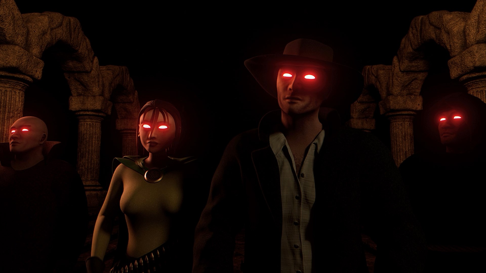 多人連線模式的戰鬥畫面，展現混亂而刺激的場面。