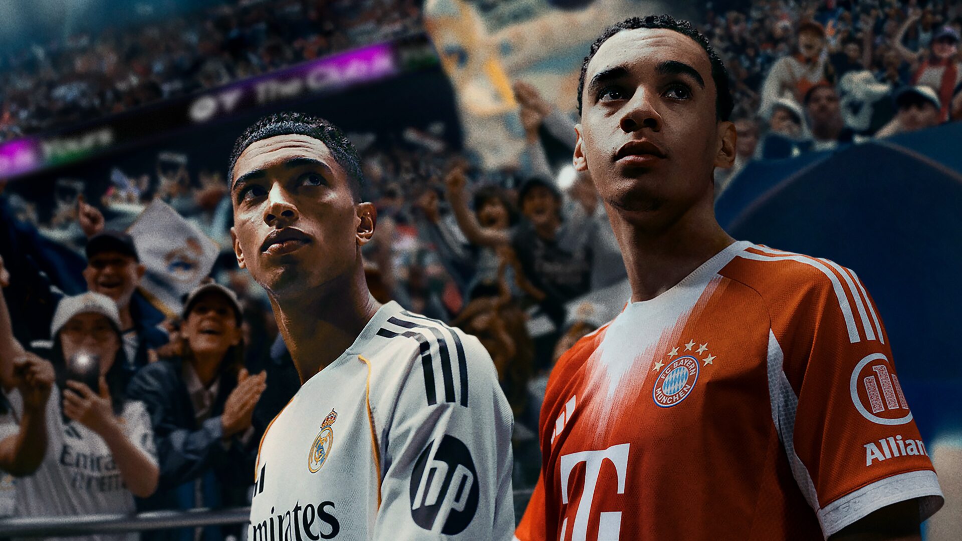 《EA SPORTS FC™ 26》Showcase 遊戲主視覺圖，展現足球巨星的風采。