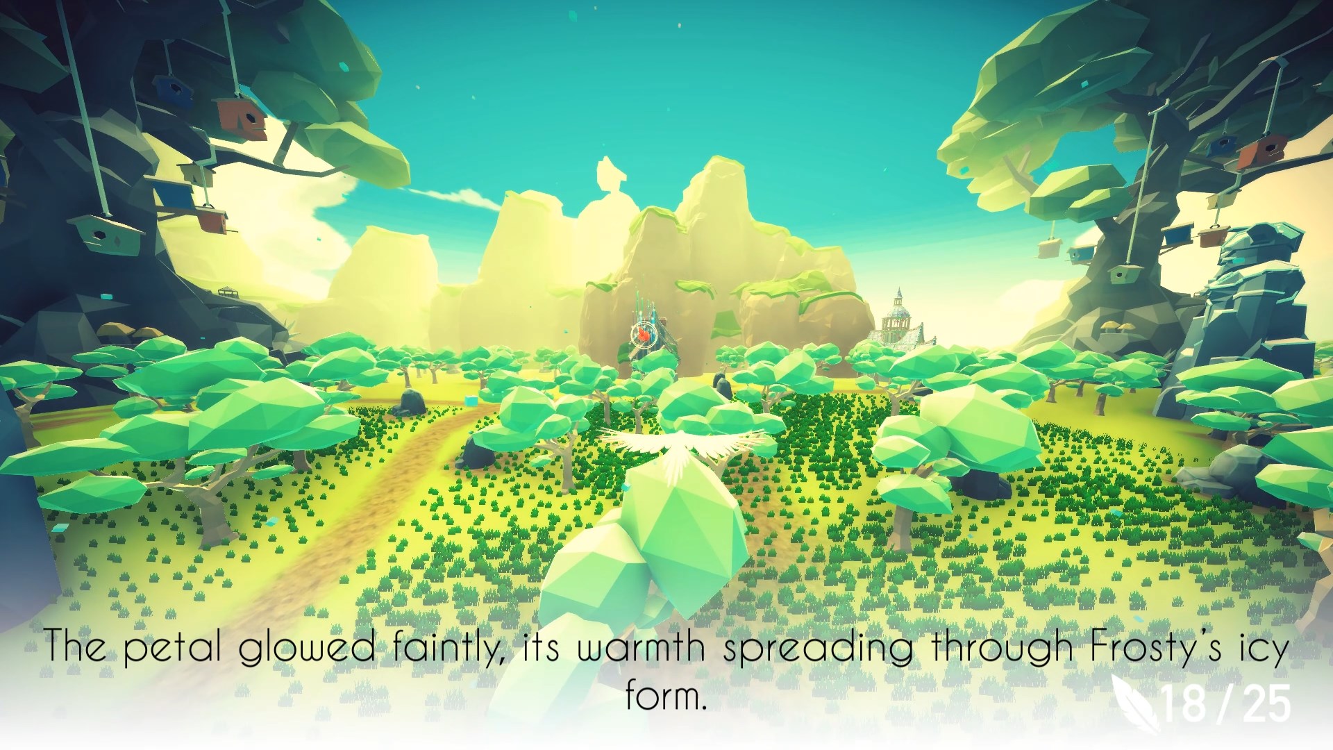 夕陽下的飛行，展現出 HDR 的光影優勢